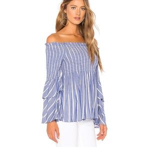 Bardot Nuno Shirred Top